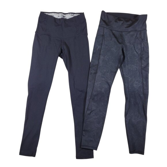 Pants - 2 Pair Black High Waist Leggings Women’s Size Small Yoga Pants Bundle